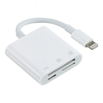 VipMarketim ALLY NK-101Y Pro 3 İn 1 İPhone Lightning to SD-TF Çevirici Adaptör-(5775)
