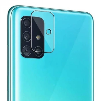 VipMarketim Ally Samsung Galaxy A71 Tempered Kamera Koruyucu Kırılmaz Cam-(5775)