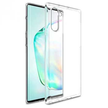 VipMarketim Ally Samsung Galaxy Note 10 Ultra Slim Fit Şeffaf Silikon Kılıf-(5775)