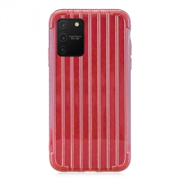 VipMarketim Ally Samsung Galaxy S10 Lite/A91 Trunk Lines ince Soft Silikon Kılıf-(5775)