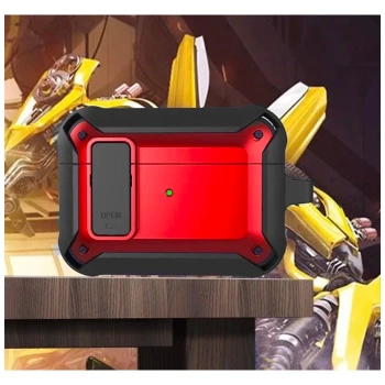 VipMarketim ALLY Shockproof Darbe Emici AirPods Pro Kulaklık Kılıfı-(5775)