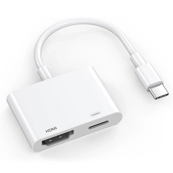 VipMarketim ALLY Type C To 4k Hdmı 100w Type C Çevirici İPhone 15 İPhone 16 Android-(5775)