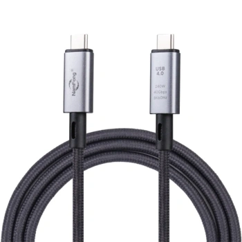 VipMarketim Ally USB 4.0 240W Type-C to Type-C 8K Görüntü-Data ve Ultra Hızlı Şarj Kablosu 1 Metre-(5775)
