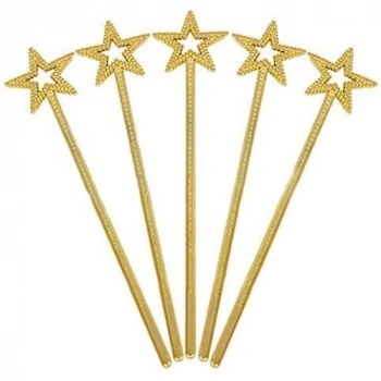 VipMarketim Altın Renk Yıldız Peri Asası