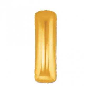 VipMarketim Altın Sarısı Folyo Harf Balon 1 Metre