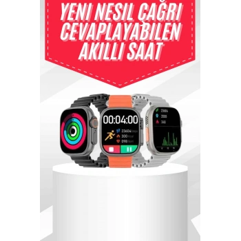 VipMarketim Android ve İOS Uyumlu Uyku ve Sağlık Takibi Yapabilen 3 Kordonlu Akıllı Saat