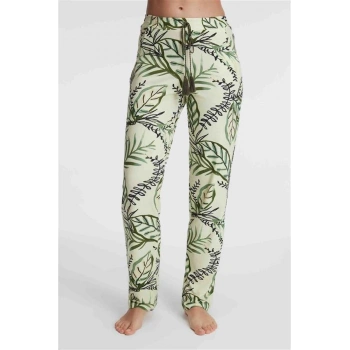 Vipmarketim Anıl Günlük Ev Giyimi Kadın Viskon Çiçek Desenli Yazlık Örme Normal Bel Pijama Altı (kod:9147)