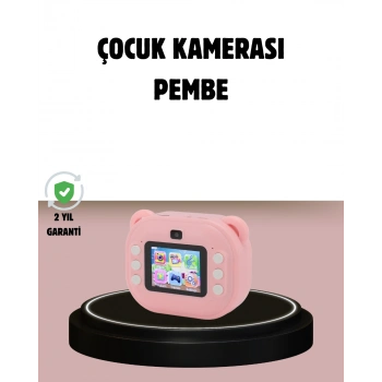 VipMarketim Anında Baskı Özellikli Şipşak Kamera 24MP HD Çift Lensli ve 32GB Hafızalı