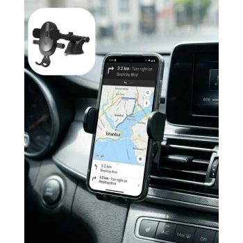 VipMarketim Araç Konsol Telefon Tutucu Ayarlanabilir Telefon Standı