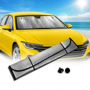 VipMarketim Araç Ön Cam Güneş Koruma Isı Önleyici Katlanabilir Model Fiat Egea Honda Civic Ford Focus Dacia Duster