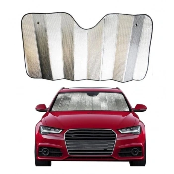 VipMarketim Araç Ön Cam Katlanabilir Güneşlik UV ve Isı Koruma Renault Megane Fiat Egea Hyundai i20 Opel Astra