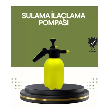 VipMarketim Araç Temizleme Püskürtücü 2L Basınçlı Bakır Nozullu Cila Sprey