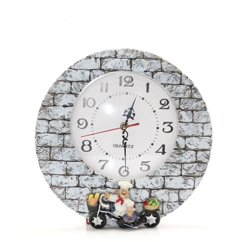 VipMarketim Aşçı Tasarımlı Polyester Duvar Saati Model 1