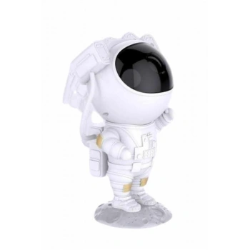 VipMarketim Astronot Şeklinde Bluetooth Hoparlör Gökyüzü Kumandalı Aydınlatma Lamba