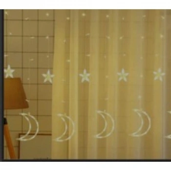 VipMarketim Ay Yıldız Perde Led 3m