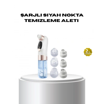 VipMarketim Ayarlanabilir Güç Seviyeli Vakumlu Siyah Nokta Temizleme Cihazı – Derin Gözenek Temizliği