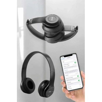 VipMarketim Ayarlanabilir Kafa Bandı ile Yüksek Performanslı Bluetooth Kulaklık