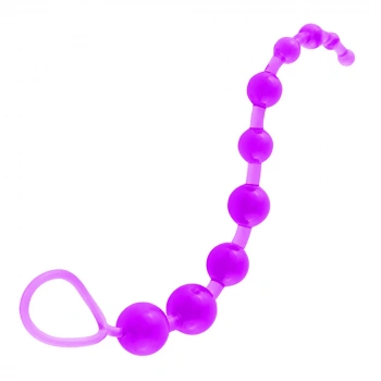 VipMarketim Backpart Boğumlu Anal Zevk Topları - Mor