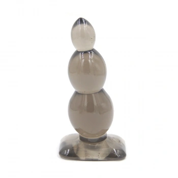 VipMarketim Backpart Yumuşak Silikon Anal Tıkaç 12cm Siyah