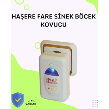 VipMarketim Bakım Gerektirmeyen Ultrasonik Haşere Kovucu – Uzun Ömürlü Kullanım