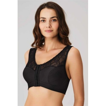 VipMarketim Balensiz Desteksiz Dolgusuz Geniş Askılı Toparlayıcı Önden Açılan Sırt Destekli Küçültücü Sütyen