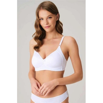 Vipmarketim Balensiz Desteksiz Dolgusuz Toparlayıcı Yumuşak Süngerli Günlük Klasik Küçültücü Sütyen