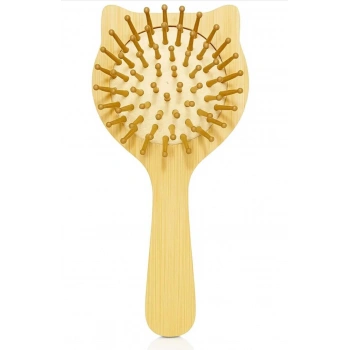 VipMarketim Bambu Kedi Tasarımlı Tarak 24’lü Paket