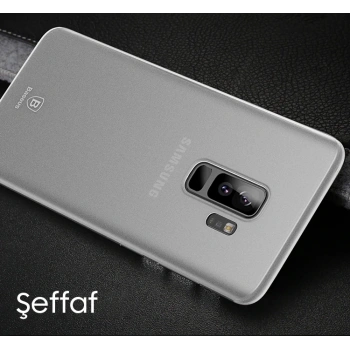VipMarketim Baseus Galaxy S9 Wing Case Ultra İnce Lux Mat Kılıf-(5775)