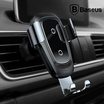 VipMarketim Baseus Gravity Metal Wireless Kablosuz Araç Şarj Tutucu Wxyl-B0a-(5775)