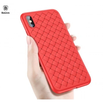 VipMarketim Baseus İPhone X Xs Ultra Slim Bv Wieving Lux Silikon Kılıf-(5775)