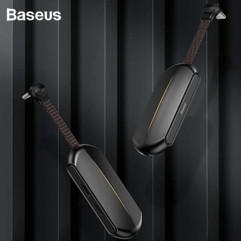 VipMarketim Baseus L47 3in1 2X iPhone Lightning başlık Ve 3.5mm Kulaklık Çıkışlı Şarj Adaptörü-(5775)