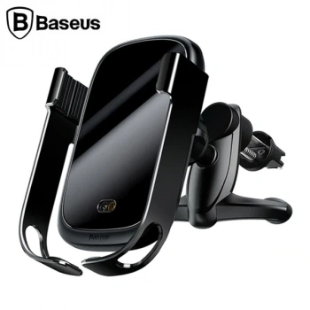 VipMarketim Baseus Rock-Solid Tam Otomatik 10W Wireless Kablosuz Araç Şarj Tutucu-(5775)