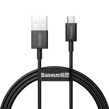 VipMarketim Baseus Superior Series USB to Mikro Hızlı Şarj ve Data Kablosu 2A 1m-(5775)