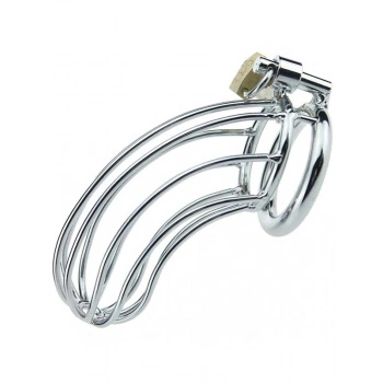 VipMarketim BDSM Paslanmaz Çelik Penis Kafesi ModelNo2