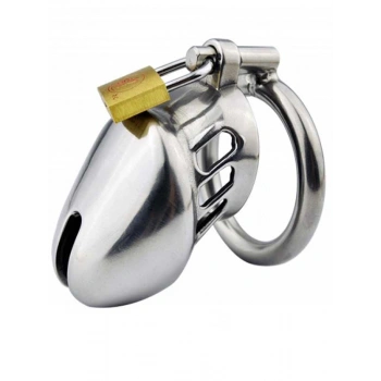 VipMarketim BDSM Paslanmaz Çelik Penis Kafesi ModelNo5