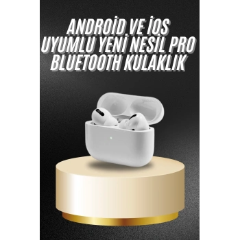 VipMarketim Beyaz Android ve İOS Uyumlu Yüksek Performanslı Uzun Pil Ömrü