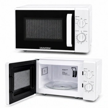VipMarketim Beyaz Mikrodalga Fırın - Klasik Ön Panel - 20 Litre Kapasite