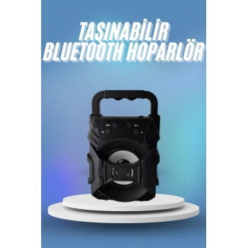 VipMarketim Bluetooth Hoparlör Android ve İOS Uyumlu Ses Bombası USB Girişli Taşınabilir