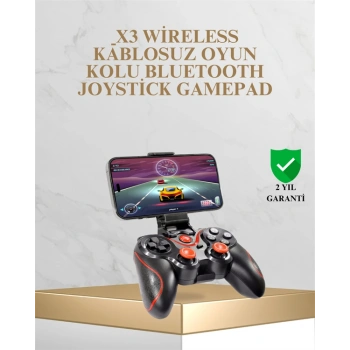VipMarketim Bluetooth Kablosuz Oyun Kolu – Android iPhone PC Uyumlu