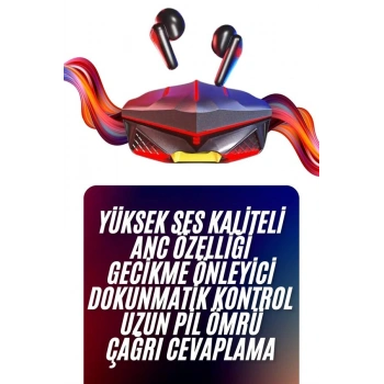 VipMarketim Bluetooth Kulaklık HD Ses Kaliteli Işıklı Metal Kasa Ios Android Uyumlu Mikrofonlu