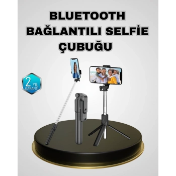 VipMarketim Bluetooth Selfie Çubuğu – Kablosuz Hafif ve Yüksek Çözünürlüklü Çekim İçin