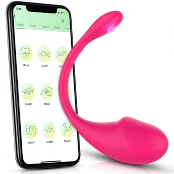 VipMarketim Bluetooth Telefon Kontrollü Pembe Vibratör