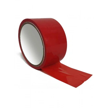 VipMarketim Bondage Bant Fetiş Bağlama Bandı Kırmızı 20 Metre