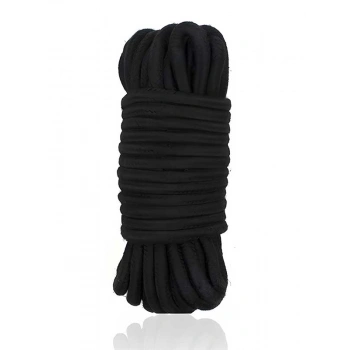VipMarketim Bondage Fetiş Bağlama İpi Siyah 10 Metre