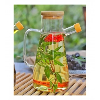 VipMarketim Borosilikat Cam 900 ml. Yağdanlık