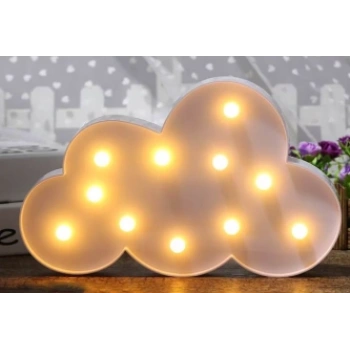 VipMarketim Bulut Şeklinde LED Gece Lambası