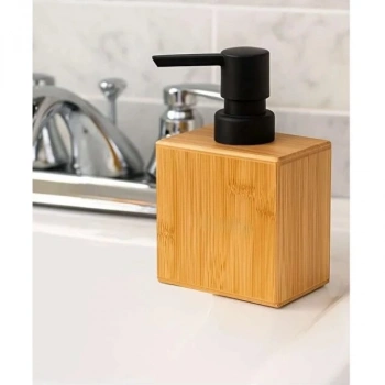 VipMarketim Büyük Ahşap Sıvı Sabunluk