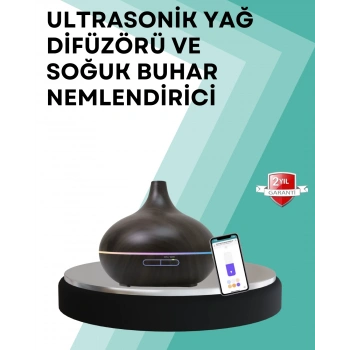 VipMarketim Büyük Su Hazneli Ultrasonik Difüzör ve Oda Nemlendirici