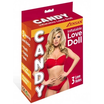 VipMarketim Candy Love Doll 3 İşlevli Şişme Bebek