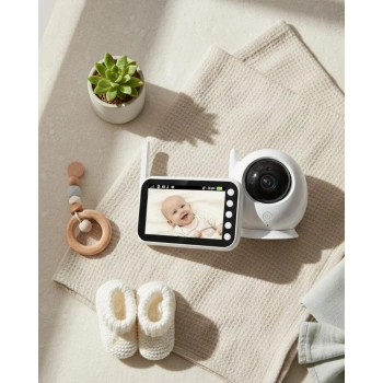 VipMarketim Canlı İzleme Özellikli Ortam Dinlemeli Bebek Monitörü